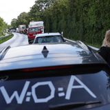 Stau in Richtung Wacken Open Air