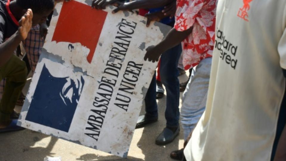 Antifranzösische Protest im Niger