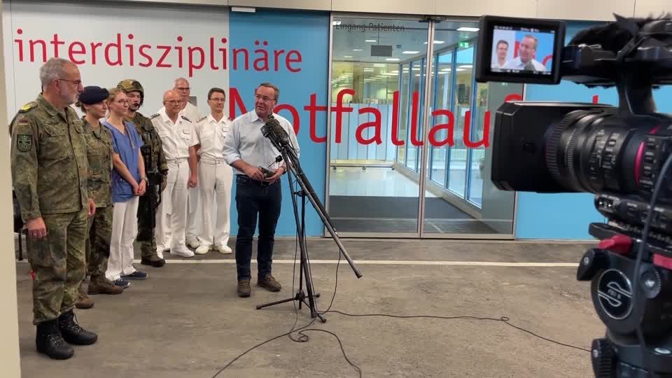 Video: Pistorius: Situation in Niger weiterhin unklar