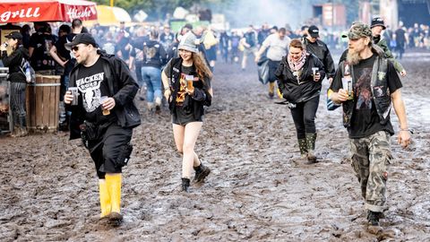 In den Schlamm gefallen: Das Metalfestival in Wacken