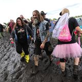 Besucher in Wacken