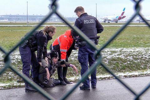 Letzte Generation Flughafen
