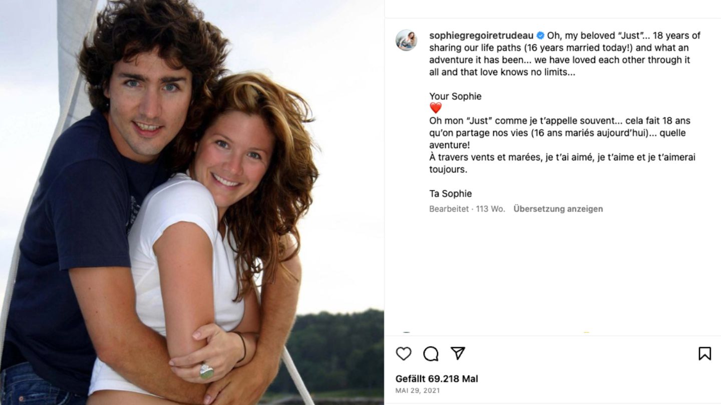 Justin Trudeau und Sophie Grégoire Justin Trudeau und Sophie Grégoire