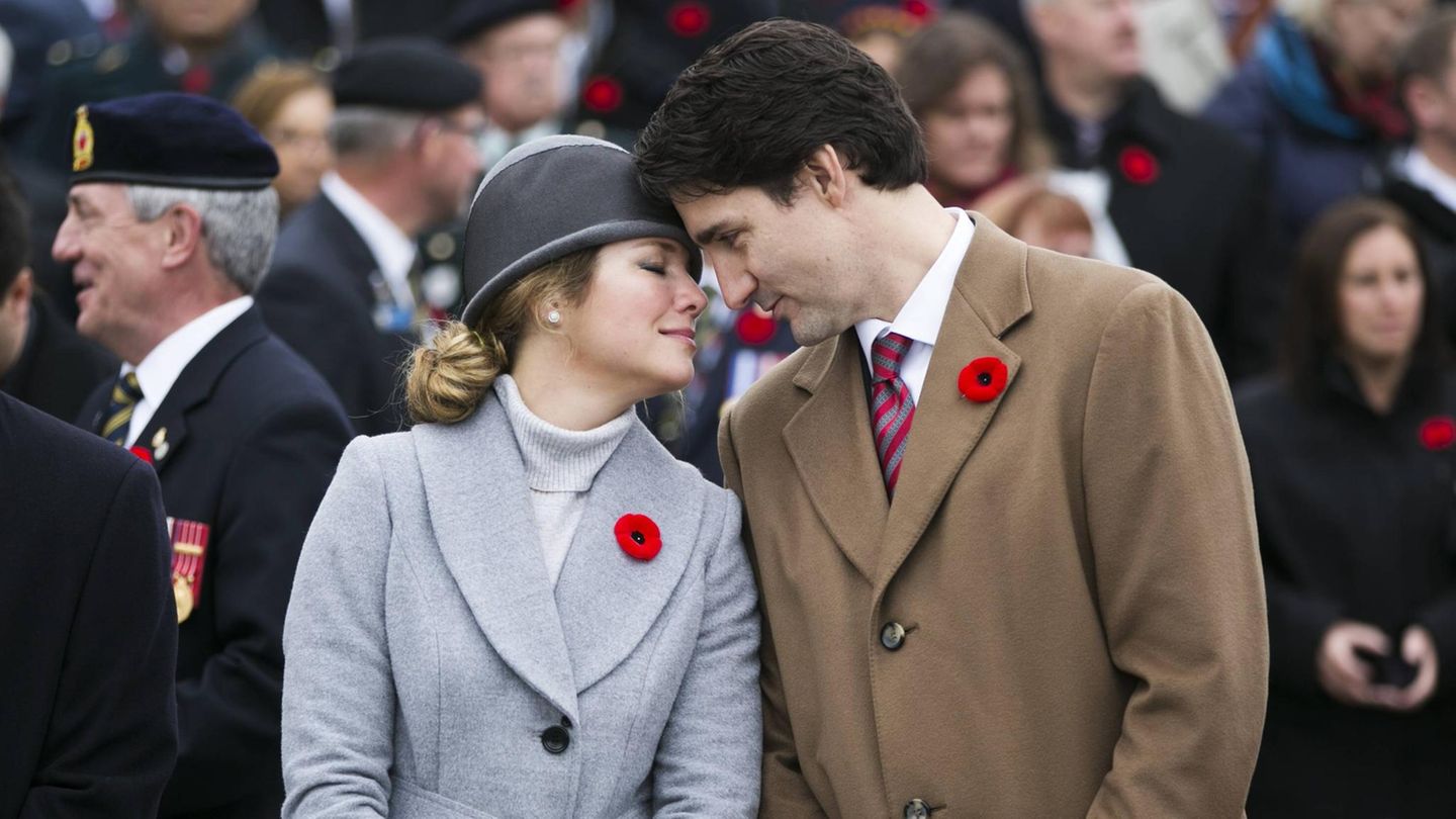 Justin Trudeau und Sophie Grégoire Justin Trudeau und Sophie Grégoire
