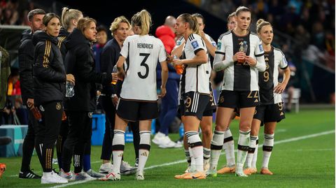 Schied nach einer insgesamt viel zu schlechten Leistung aus: Die deutsche Frauen-Fußballelf