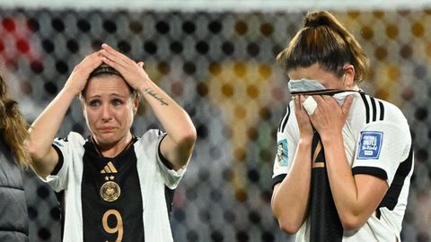 Bitter enttäuschte deutsche Spielerinnen nach dem WM-Aus in Australien