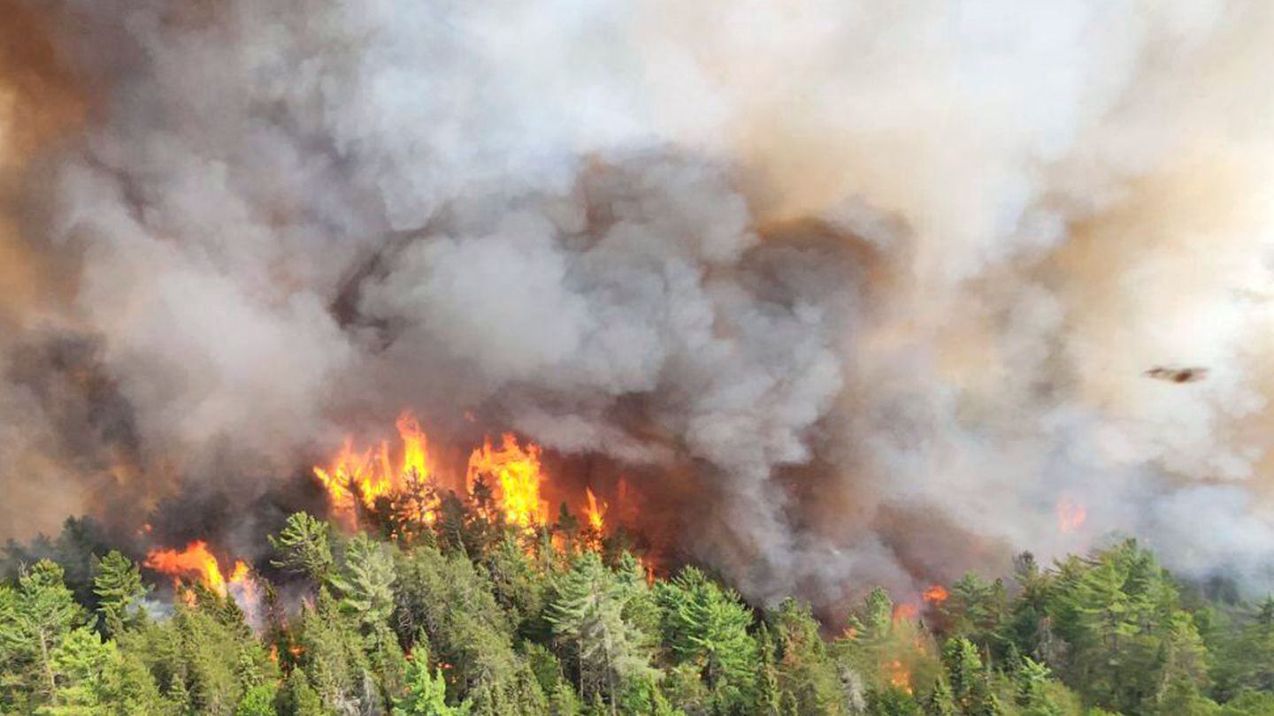 Waldbrand Kanada