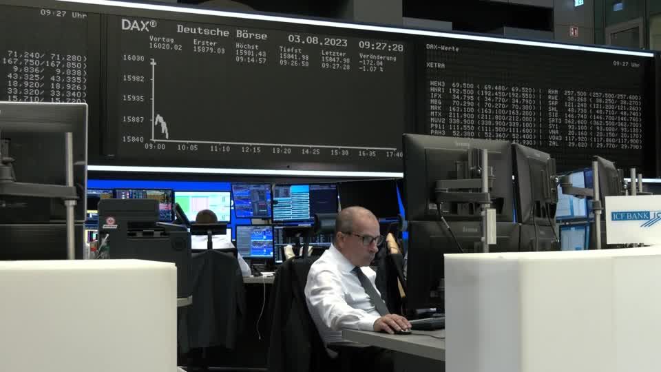 Video: Dax weitet Verluste aus