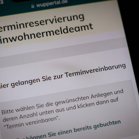 Terminreservierung ja, digitale Anträge aber sind bei Behörden nahezu unmöglich.