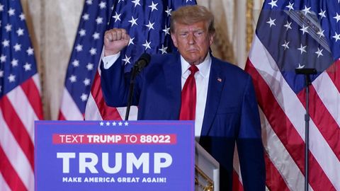 Ex-US-Präsident Donald Trump auf Wahlkampftour
