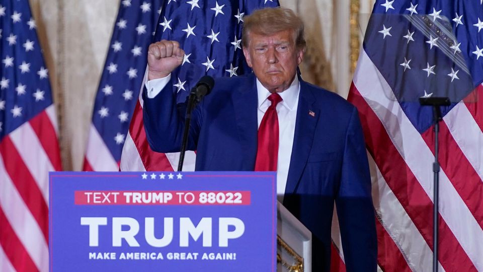 Ex-US-Präsident Donald Trump auf Wahlkampftour Ex-US-Präsident Donald Trump auf Wahlkampftour