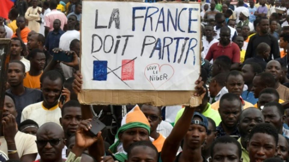 Proteste gegen Frankreich in Niamey
