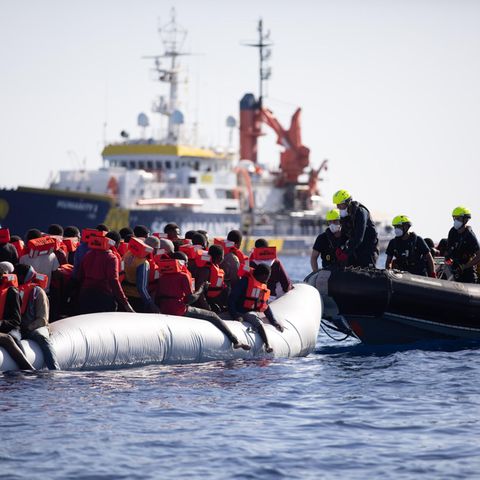Seenotrettung und Migration
