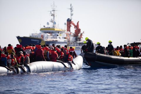Seenotrettung und Migration