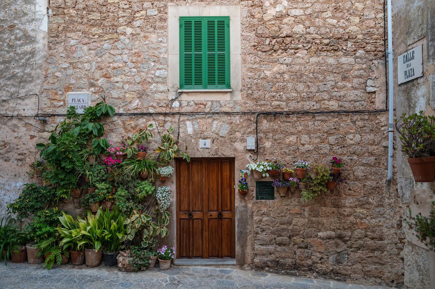 Wohnungstür in Mallorca