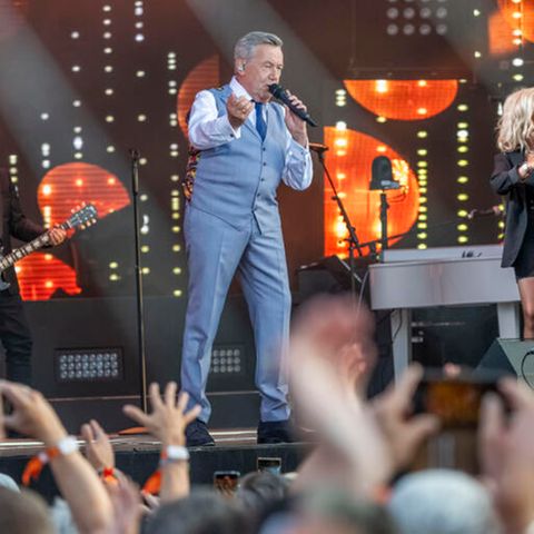 Roland Kaiser bei seinem Auftritt in Dresden