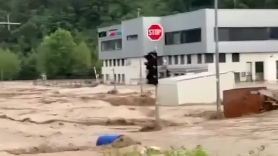 Video: Heftige Überschwemmungen in Slowenien