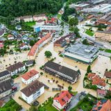 Überschwemmungen Slowenien
