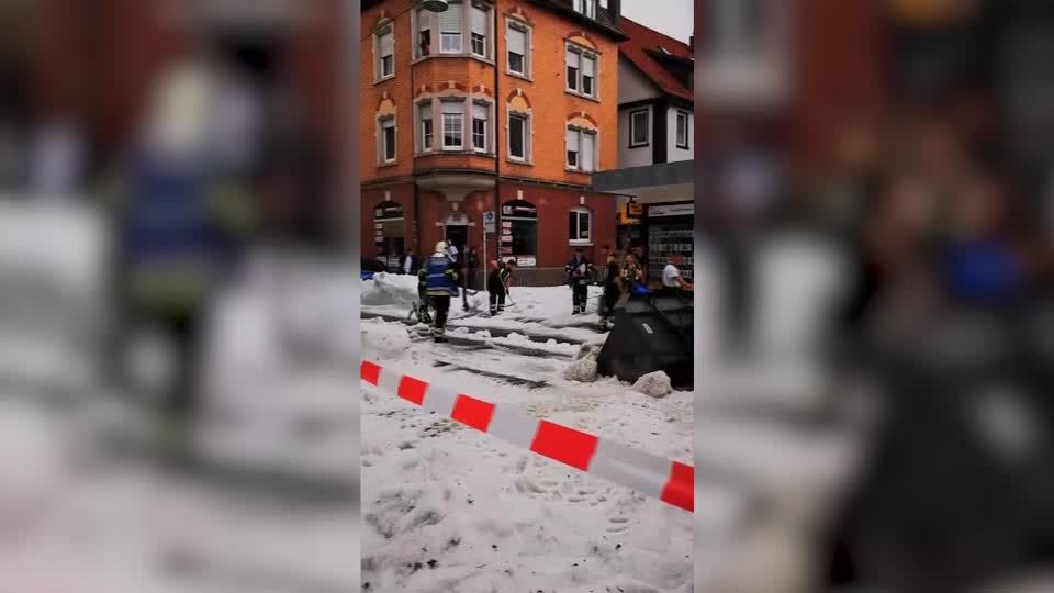 Video: Ein Hauch von Winter in Reutlingen