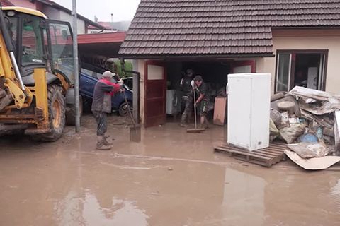 Video: Überschwemmungen in Slowenien: "Das erste Mal, dass es so schlimm ist"