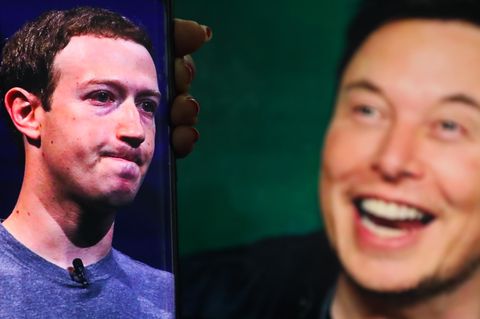 Mark Zuckerberg und Elon Musk