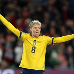 Schweden erfolgreiche Nr. 8 Lina Hurtig