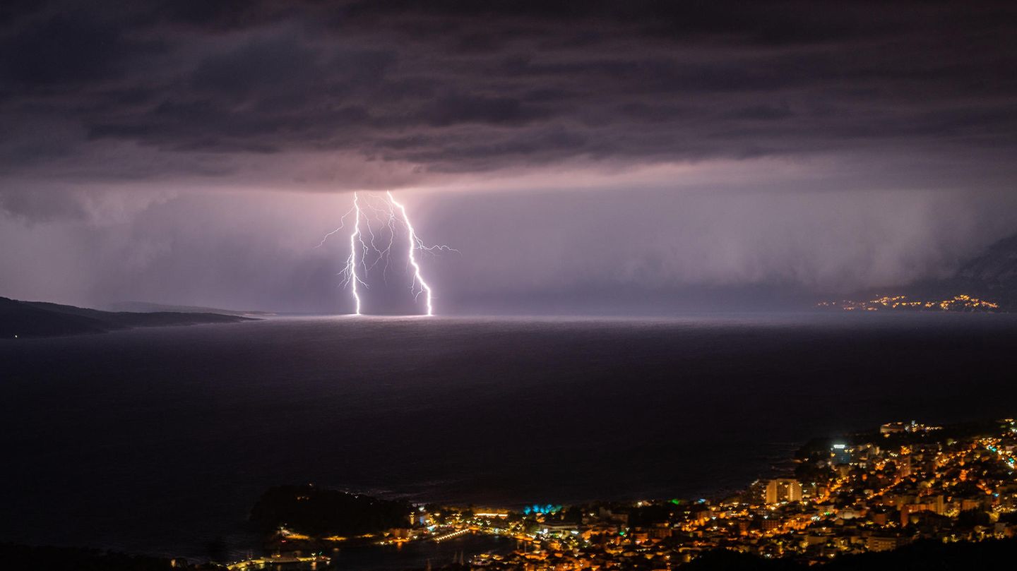 Gewitter Kroatien