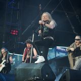 Auch die Heavy-Metal-Überband Iron Maiden gab sich 2023 in Wacken die Ehre ...
