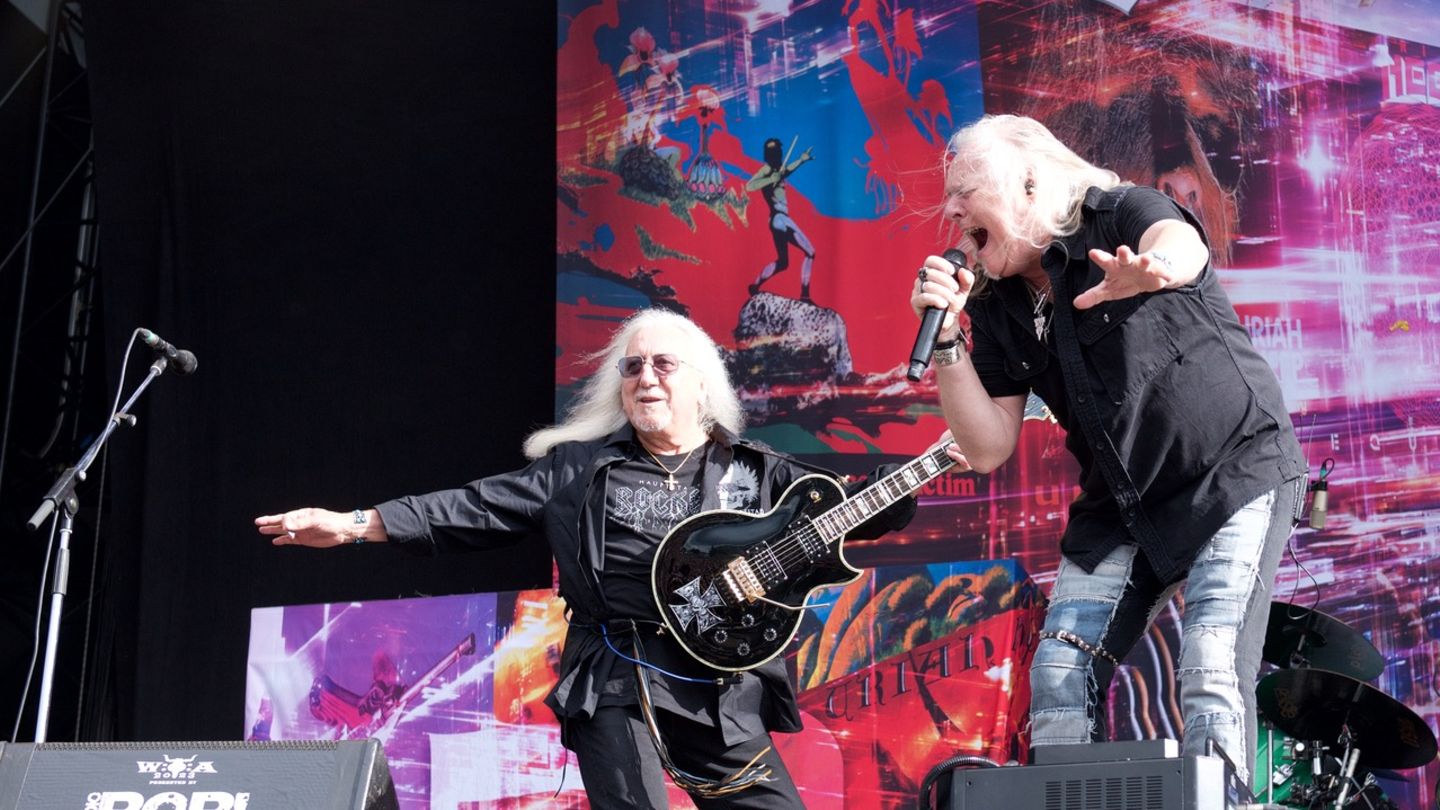 ... auf letzterer feierte Uriah Heep in diesem Jahr 50. Bühnenjubiläum ...