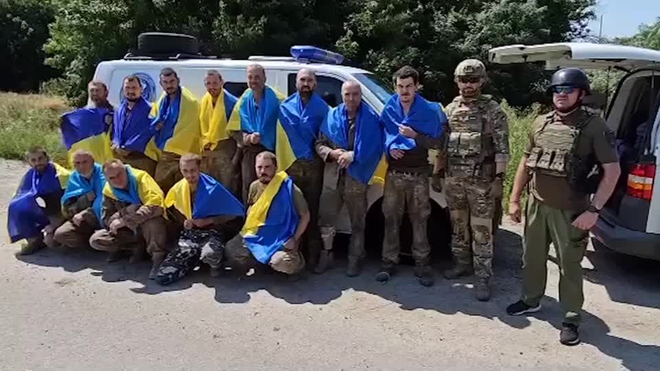 Video: Ukraine: 22 Soldaten bei jüngstem Gefangenenaustausch freigekommen