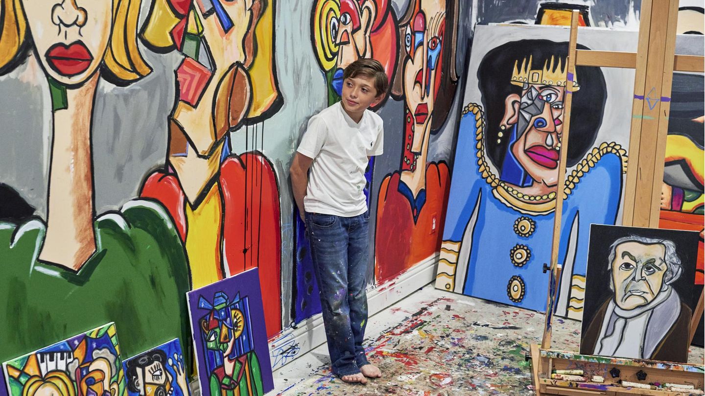 Andres Valencia: How an 11-year-old shakes up the art world