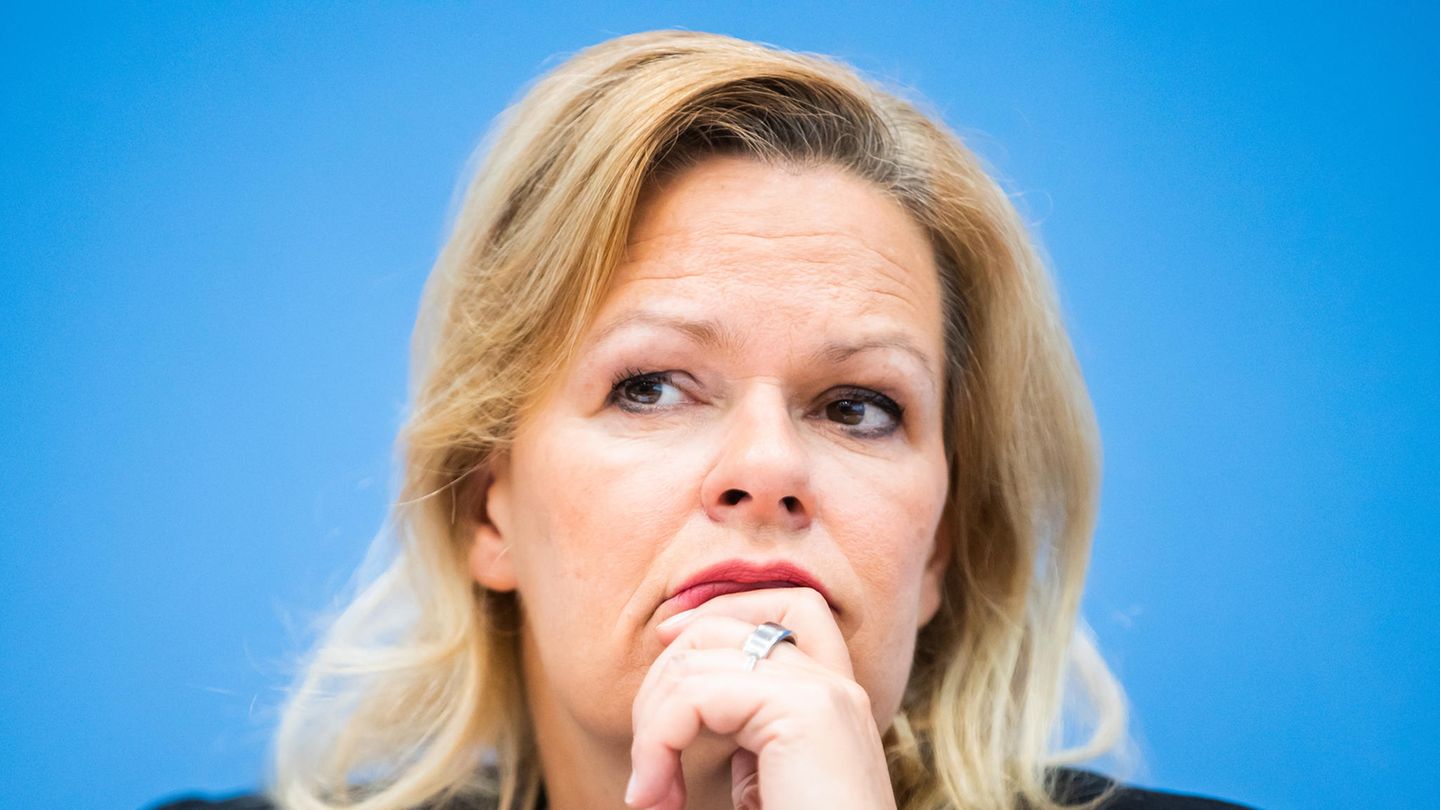 Bundesinnenministerin Nancy Faeser (SPD)
