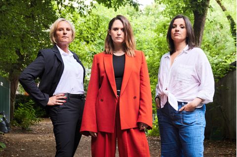 Serie "37 Sekunden": Antje Brandes, Emily Cox und Julia Penner