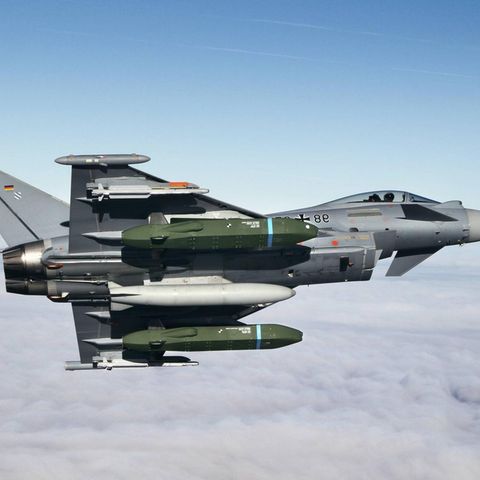 Eurofighter with Taurus March missile