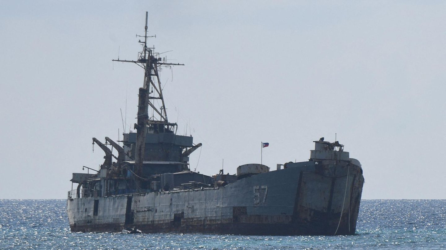 BRP Sierra Madre sorgt seit Jahrzehnten für Streit zwischen China und den Philippinen