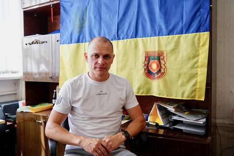 Der Bürgermeister von Saporischschja Dmytro Orlow