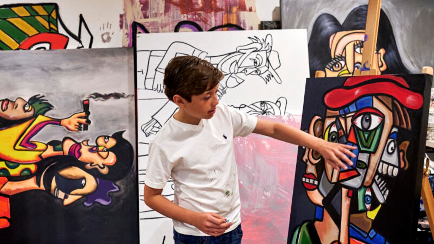 Andres Valencia So sehen die teuren Bilder eines Elfjährigen aus