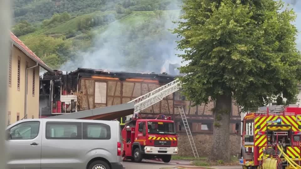 Video: Tote bei Brand in Ferienunterkunft im Elsass