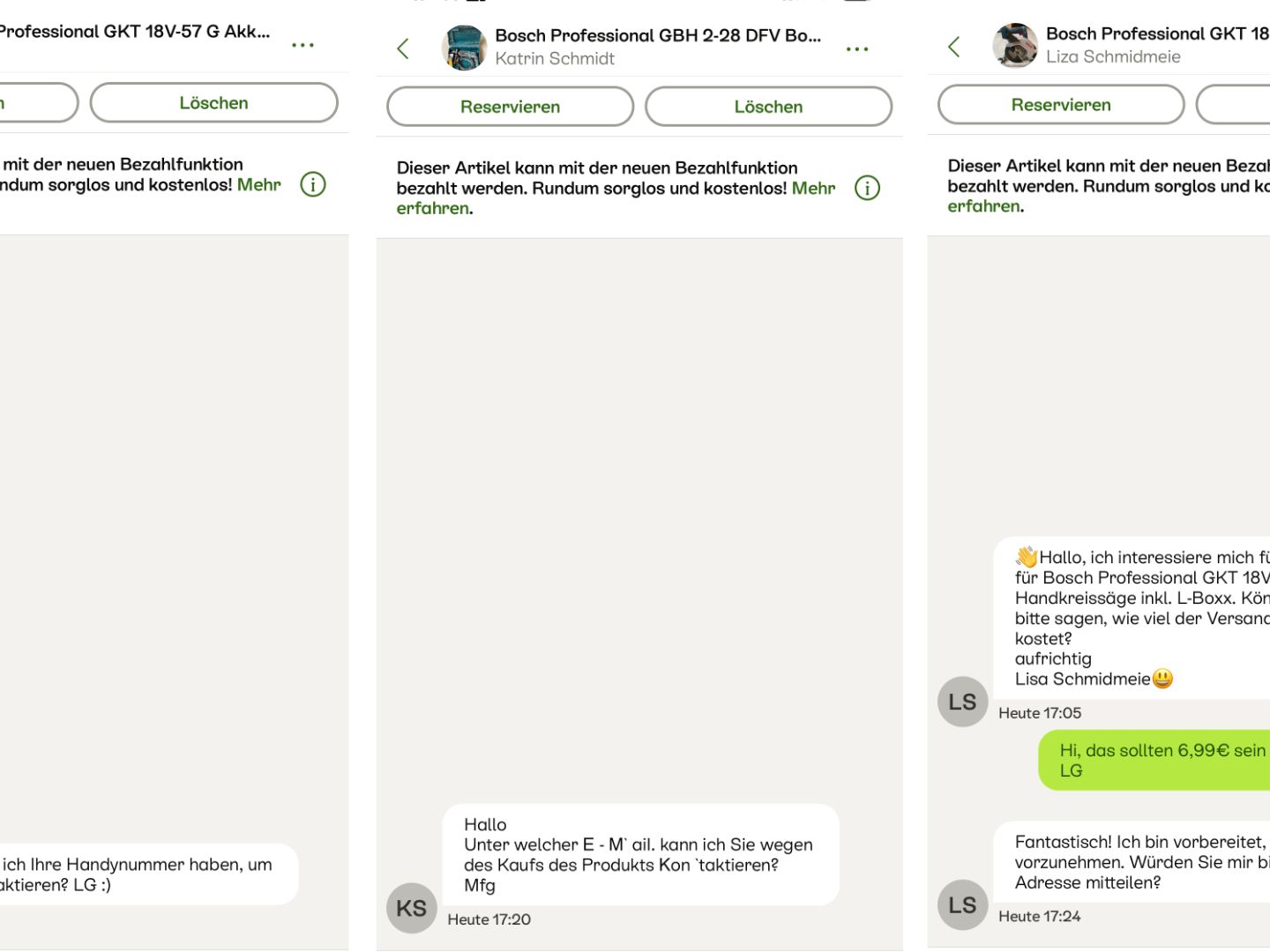 Kleinanzeigen: Im Chat mit den Phishing-Betrügern 