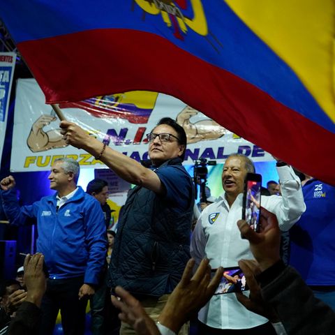 Präsidentschaftskandidat in Ecuador Fernando Villavicencio