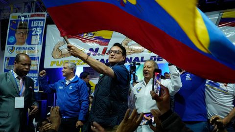 Präsidentschaftskandidat in Ecuador Fernando Villavicencio