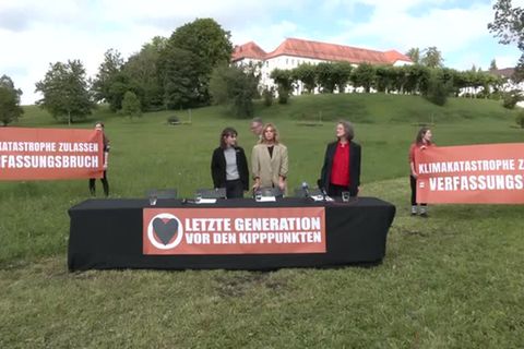 Video: Letzte Generation kündigt Proteste in bayerischen Städten an