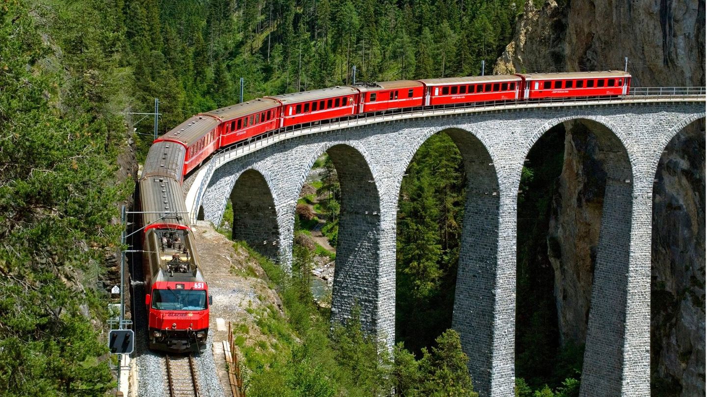 Bahn in der Schweiz