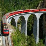 Bahn in der Schweiz