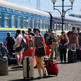 Bahn in der Ukraine