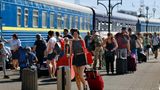 Bahn in der Ukraine