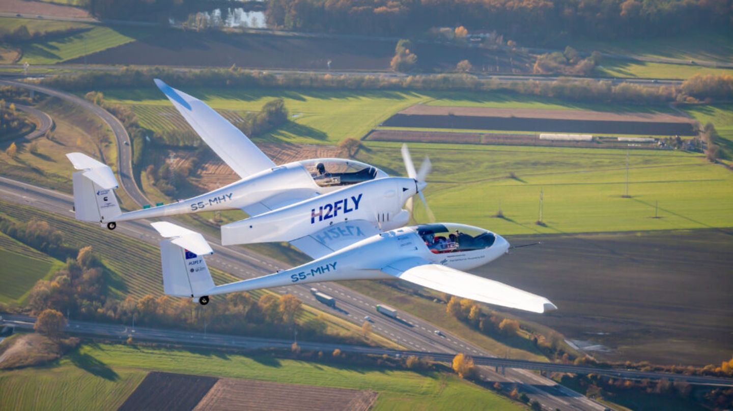 H2Fly Das Wasserstoff-Flugzeug H2Fly Das Wasserstoff-Flugzeug