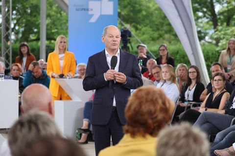 Olaf Scholz Erfurt