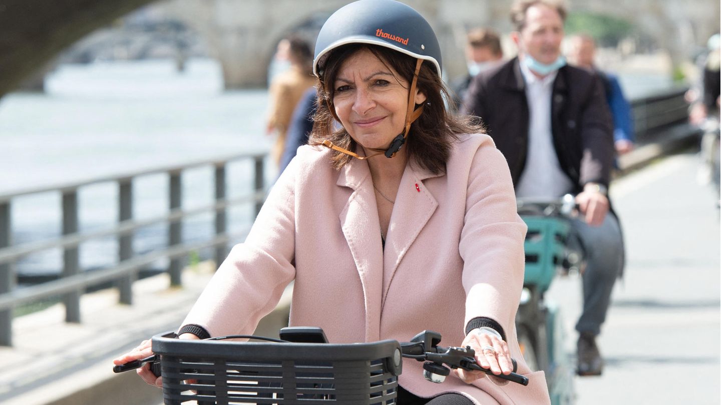 Paris ohne Autos: Anne Hidalgo Paris ohne Autos: Anne Hidalgo