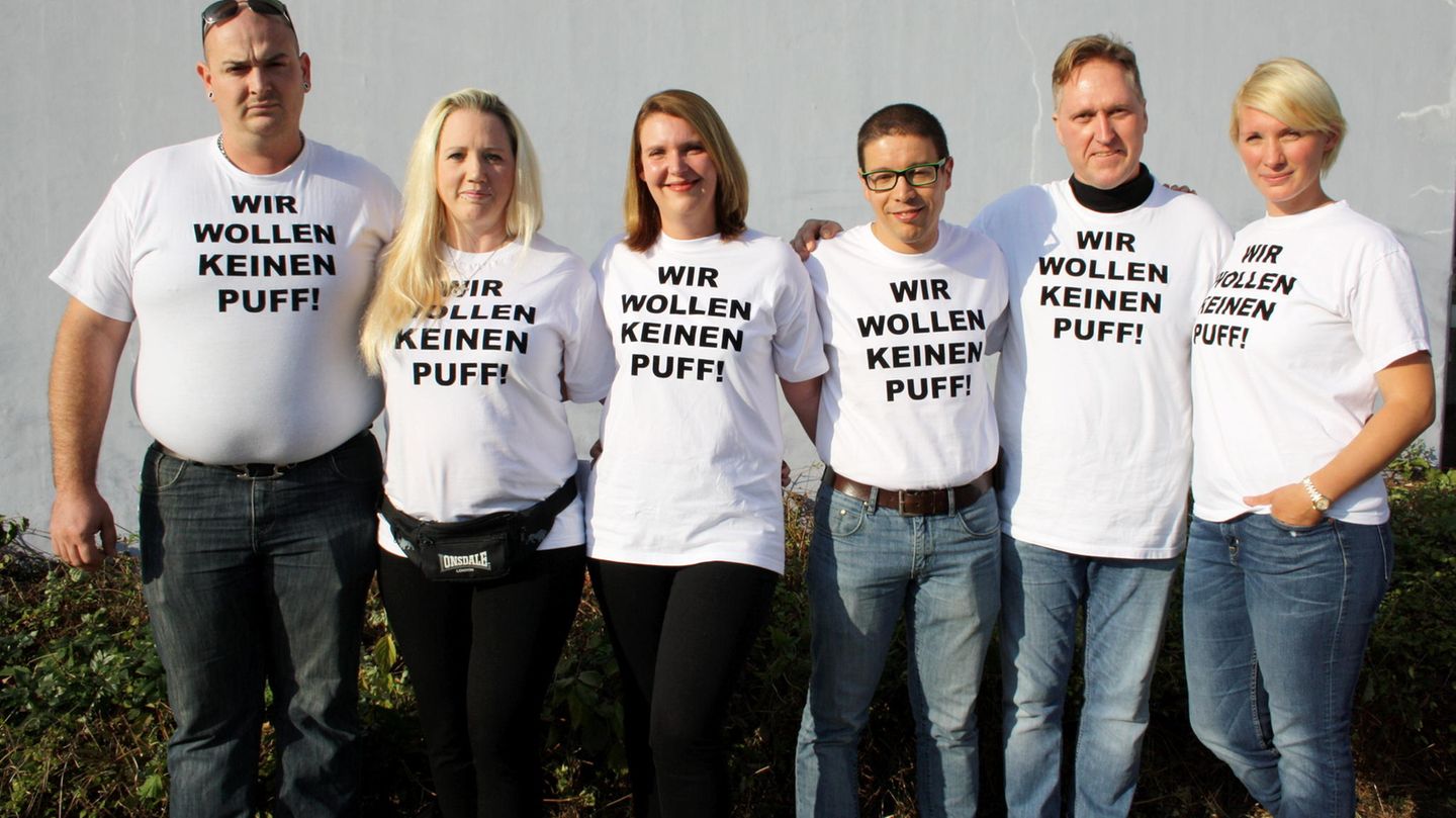 Mitglieder der Bürgerinitiative Kleinblittersdorf im Saarland, die 2016 knapp 1000 Unterschriften für einen Einwohnerantrag gegen ein geplantes Bordell sammelten. Es war der erste Einwohnerantrag in der kommunalpolitischen Geschichte des Saarlandes. Der Gemeinderat stimmte darauf gegen das Etablissement. 